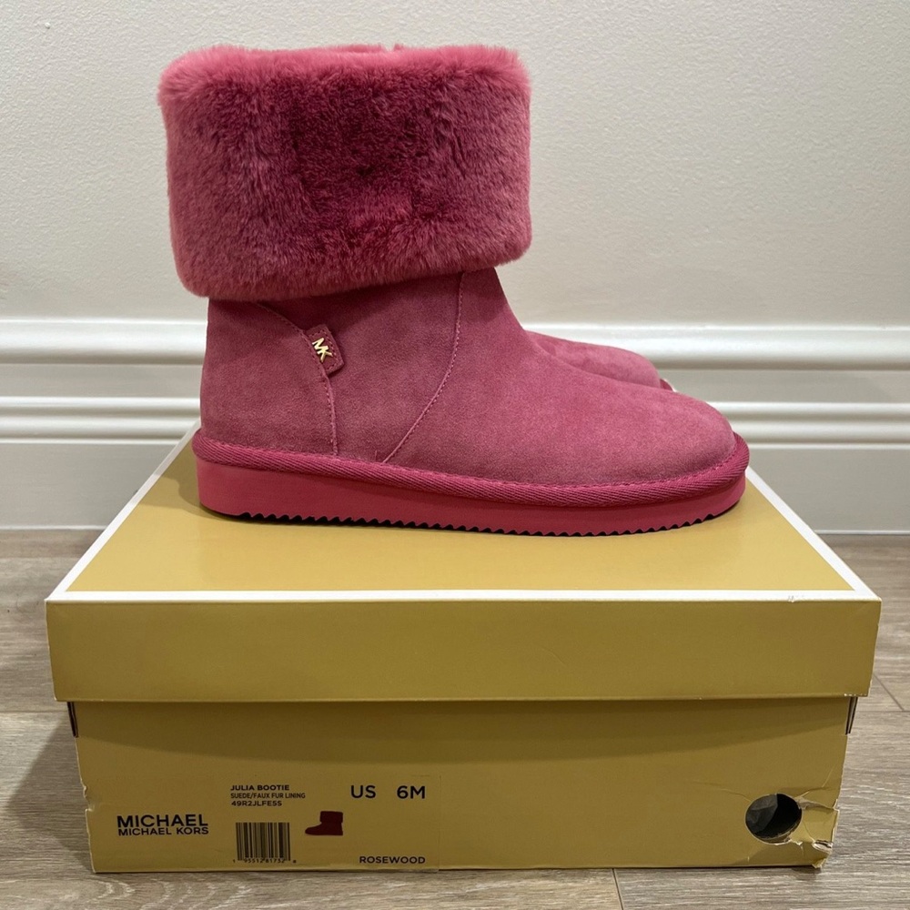 Michael Kors Pink Winter Boots